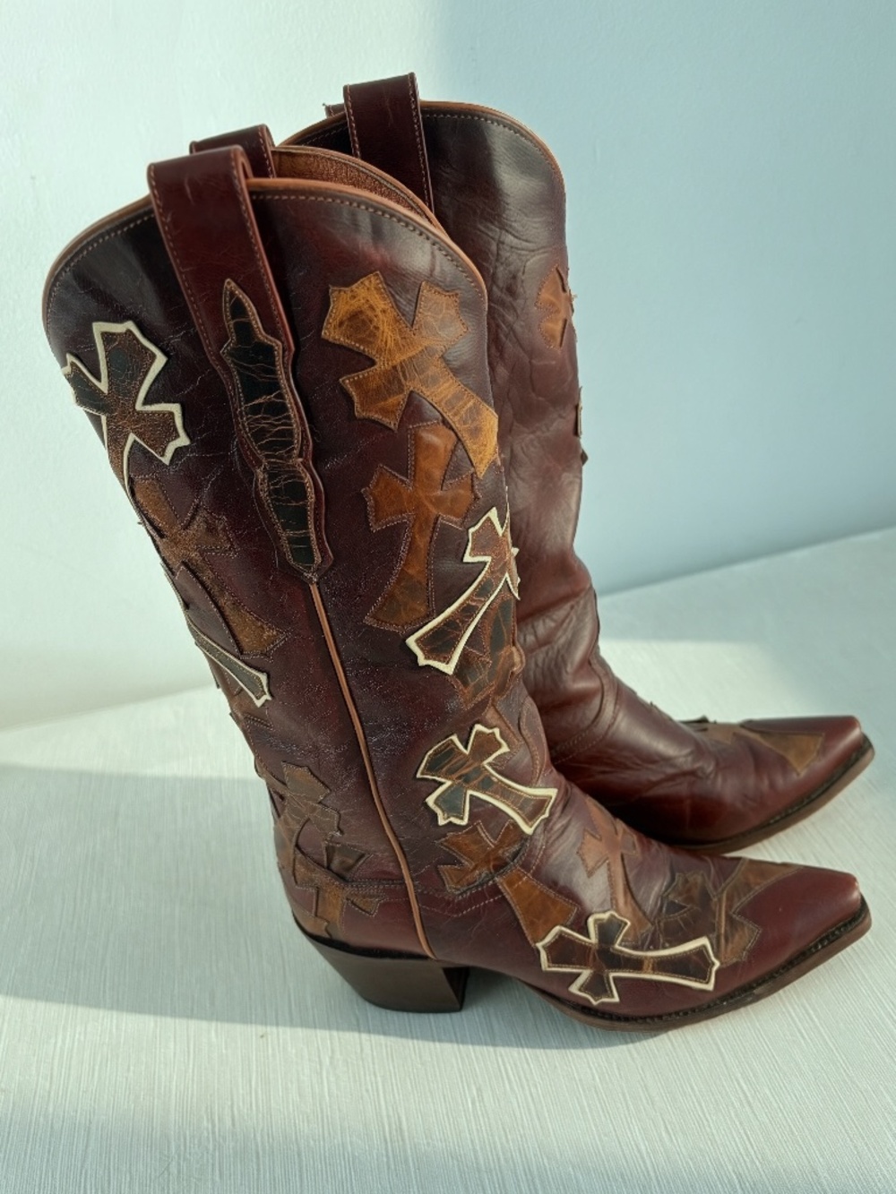 Dan Post Southern Cross DP3221 Leather Boots 6.5